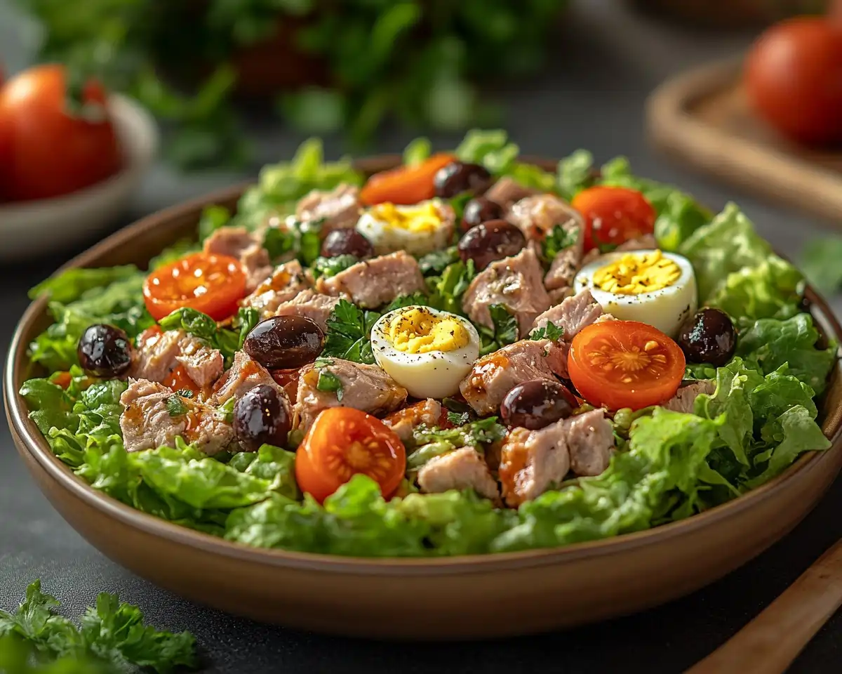 Découvrez la salade niçoise à Nice avec FRATELLI PIZZA<br />
